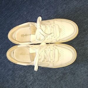 Madewell Court low-top lace-up leather sneakers sz 7.5